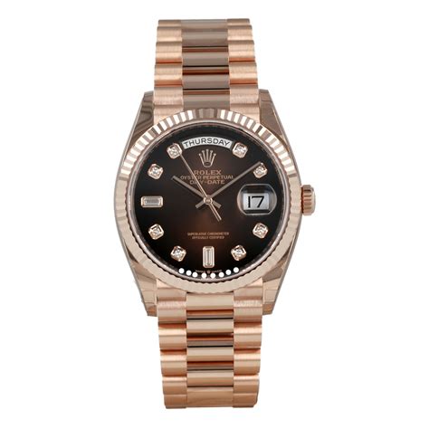 rolex day date gold frauen|Rolex gold day date 36mm.